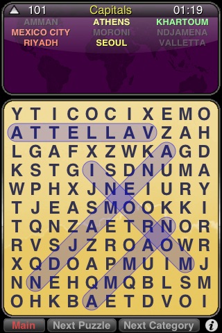 WordSearch Puzzle screenshot-3