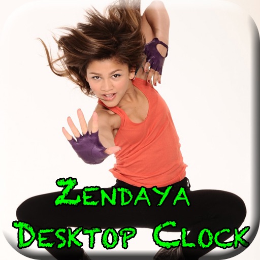 Zendaya Desktop Clock icon