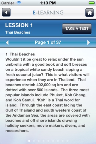 Thai Travel E-Learning screenshot 3