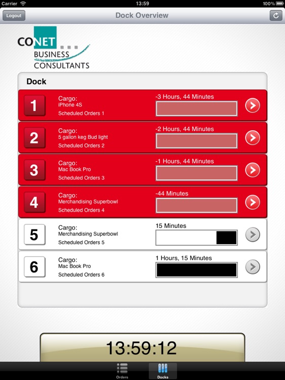 Loading Dock Manager by CONET Business Consultants GmbH
