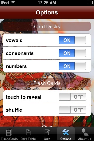 Gujarati Cards (Vowels Consonants Numbers) screenshot 3