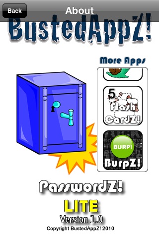 PasswordZ! LITE screenshot 2