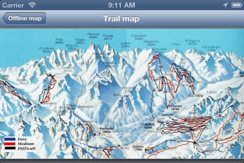 St Moritz Offline Map screenshot 2