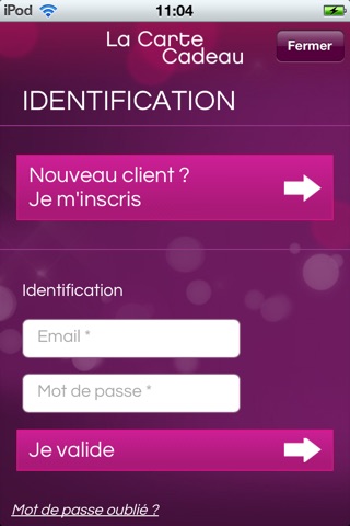 Carte Cadeau screenshot 2