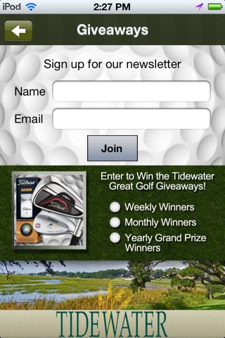 Tidewater Golf screenshot 3