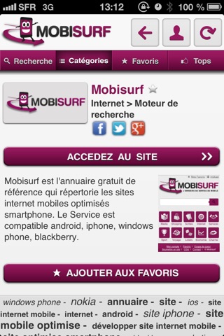 Mobisurf screenshot 4