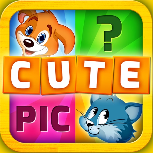 Cute Pic Guess The Animal - Free Words and Picture Photo Family Guessing Puzzle Quiz Fun iOS App