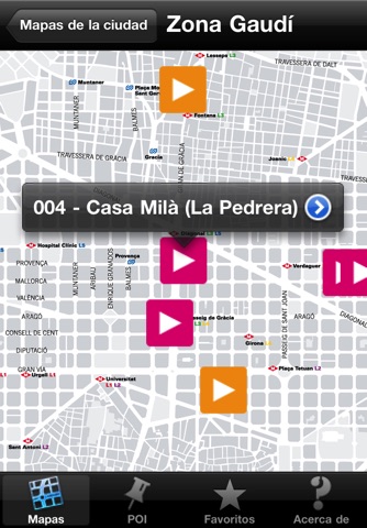 Barcelona Gaudí audio guía turística (audio en español) screenshot 4