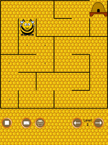 Screenshot #6 pour Abeille Maze Race (abeille vs l'ours)