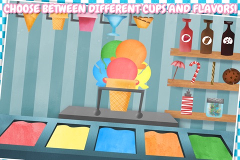 Wombi Ice Cream - Make your own ice cream cone! screenshot 2