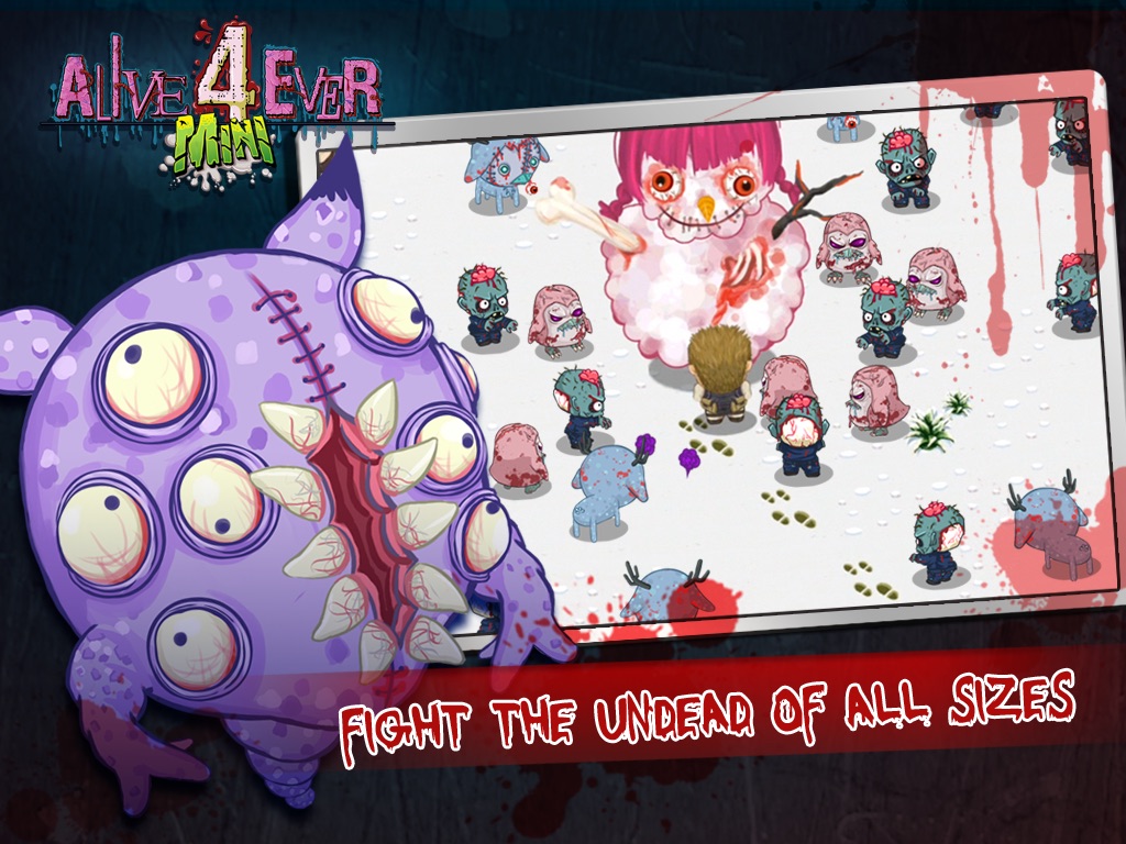 Alive4ever mini: Zombie Party for iPad screenshot 4