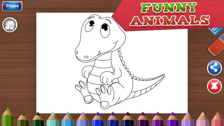 Coloring Pages for Kids - Fun Games for Girls & Boys