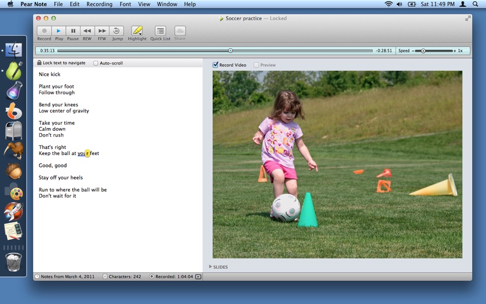 #3. Pear Note (macOS) 由: Useful Fruit Software