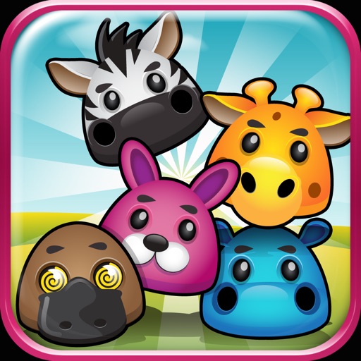 Animal Bubble Dots Zoo Splash - Match with Friends icon