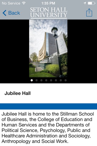 Tour Seton Hall screenshot 4