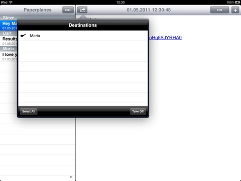 Paper Plane Notes screenshot 2