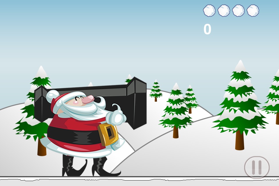 Santa Claus Snowball Fun - Fight with St Nick to Save Christmas Free screenshot 4