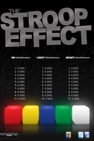 The Stroop Effect screenshot 4