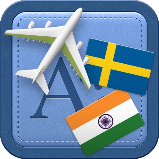 Traveller Dictionary and Phrasebook Swedish - Hindi icon