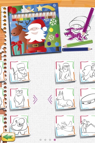 Draw and Colour: Xmas PRO screenshot 4