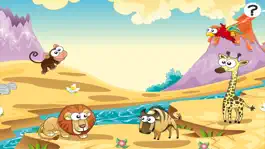 Game screenshot Игры для детей в возрасте 2-5 о животных саванны: Игры и головоломки для детского сада, дошкольного или детский сад со львом, слоном mod apk