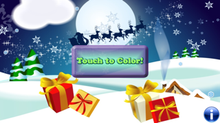 Screenshot #1 pour Livre de coloriage: Noël pour les tout petits ! - Des pages à colorier de Noël pour les enfants - Jeux pour enfants - app GRATUIT pour enfants