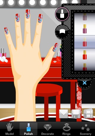 Dress Up and Makeup: Nail Salon screenshot 4