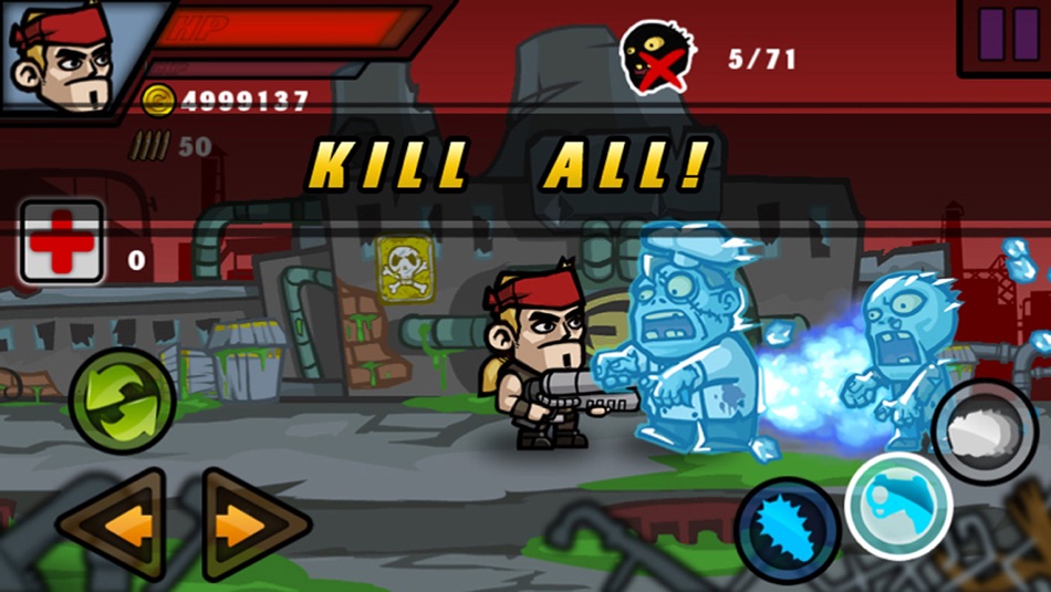 #2. Zombie Terminator (iOS) 由: Feelingtouch Inc.