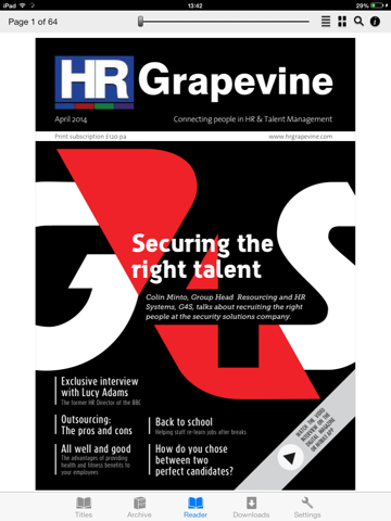 Скриншот из HR Grapevine