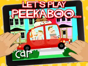 Peekaboo Vehicles HD Free screenshot #1 for iPad