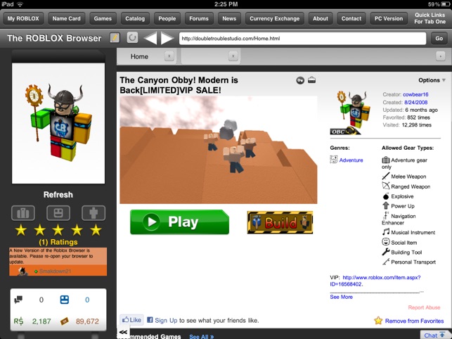 The Browser For Roblox On The App Store