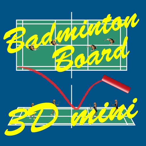 Badminton Board 3D mini icon