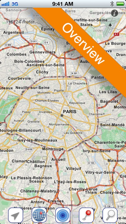 Paris Offline Map