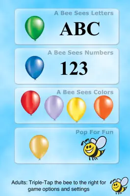 Game screenshot A Bee Sees - Learning Letters, Numbers, and Colors apk