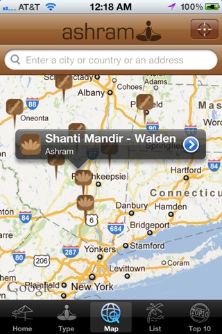 Ashram yoga retreat and spa finder screenshot 3