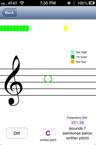 Pitch Perfect Visual Tuner screenshot 3