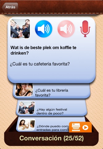 iTalk Dutch: Conversation guide - Learn to speak a language with audio phrasebook, vocabulary expressions, grammar exercises and tests for english speakers HD screenshot 3