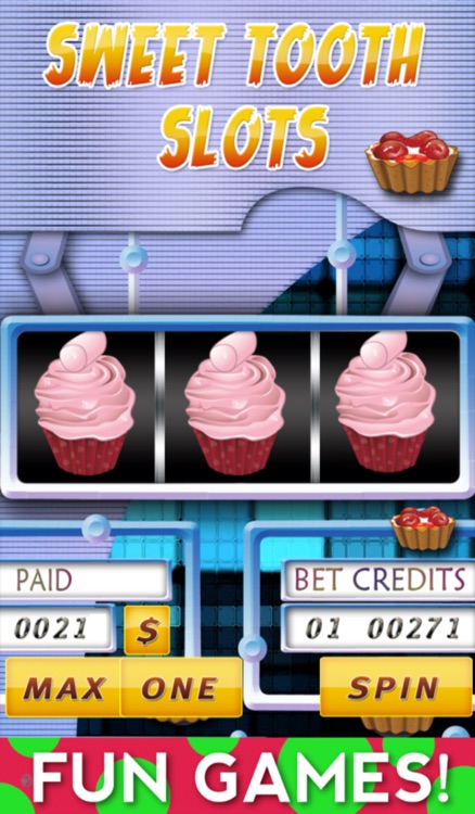 Sweet Tooth Slots Casino -  Free Jackpot Party Mania (For iPhone, iPad, and iPod) screenshot-3