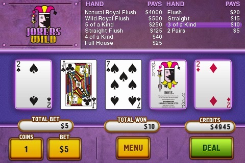 HOYLE Video Poker