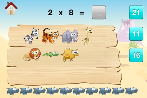 Multiply Math - Preschool & First Grade Practice screenshot 2