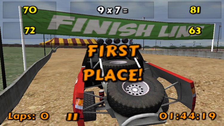 3D Math Racing PRO - A Fast Fun Math Facts Game screenshot-3