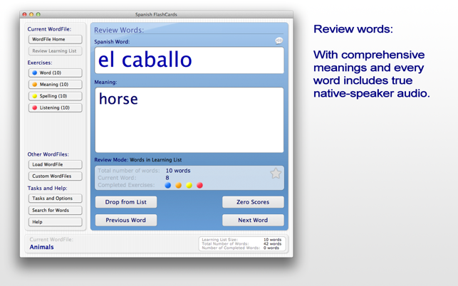 Declan Spanish FlashCards(圖2)-速報App