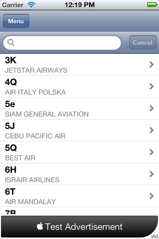 AirCodes screenshot 2