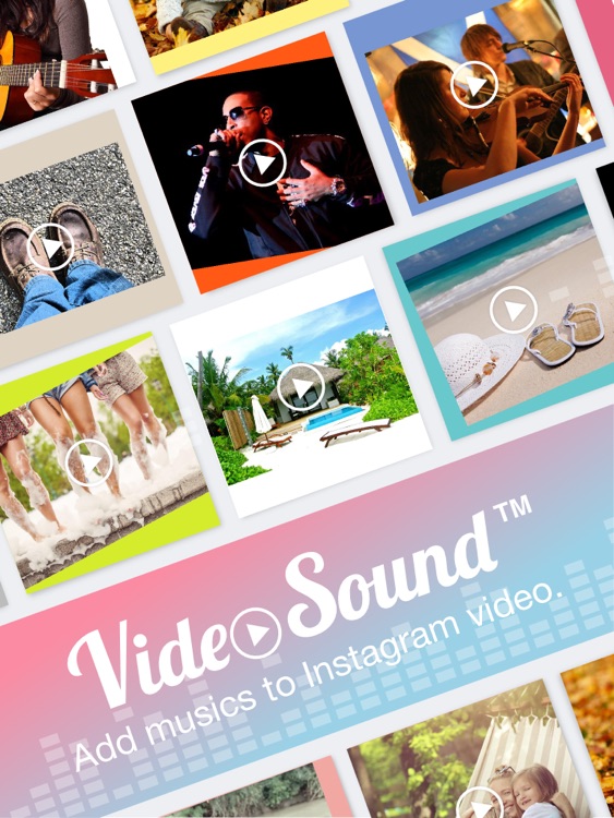 Video Sound Pro for Instagram - Add 10 Background Musics to Your Recorded Video Clips