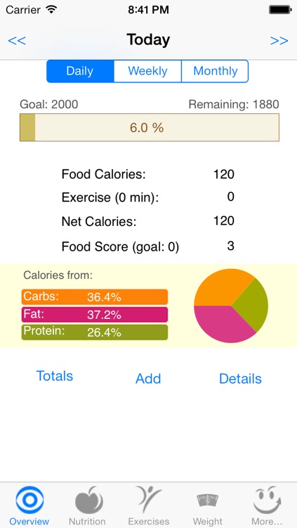 CalorieSmart Calorie Counter, Nutrition Tracker, Diet and Fitness Tracker