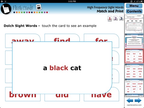 High Frequency Sight Words - Common Core screenshot 4