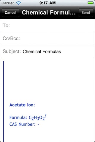 Chemical Formulas screenshot 4