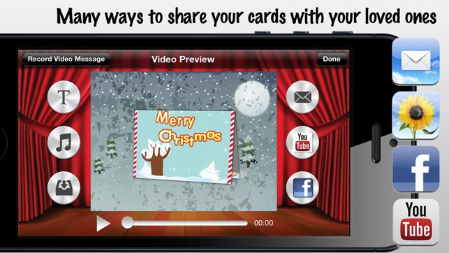Christmas Cards ~ Video Greetings to Friends & Family(圖5)-速報App