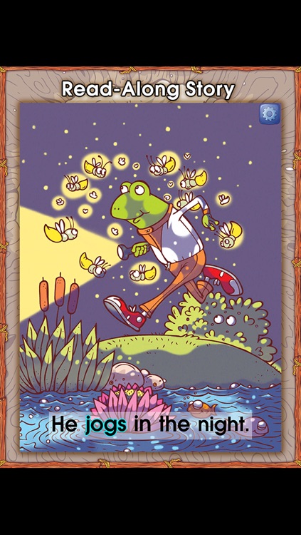Jog, Frog, Jog - A Start to Read! UnderCover Book from School Zone
