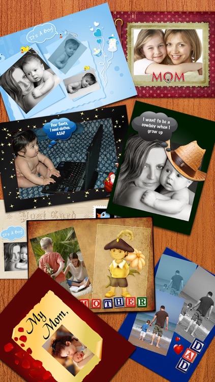 Photo Captions Free: Frames, Cards, Collage, Text & more